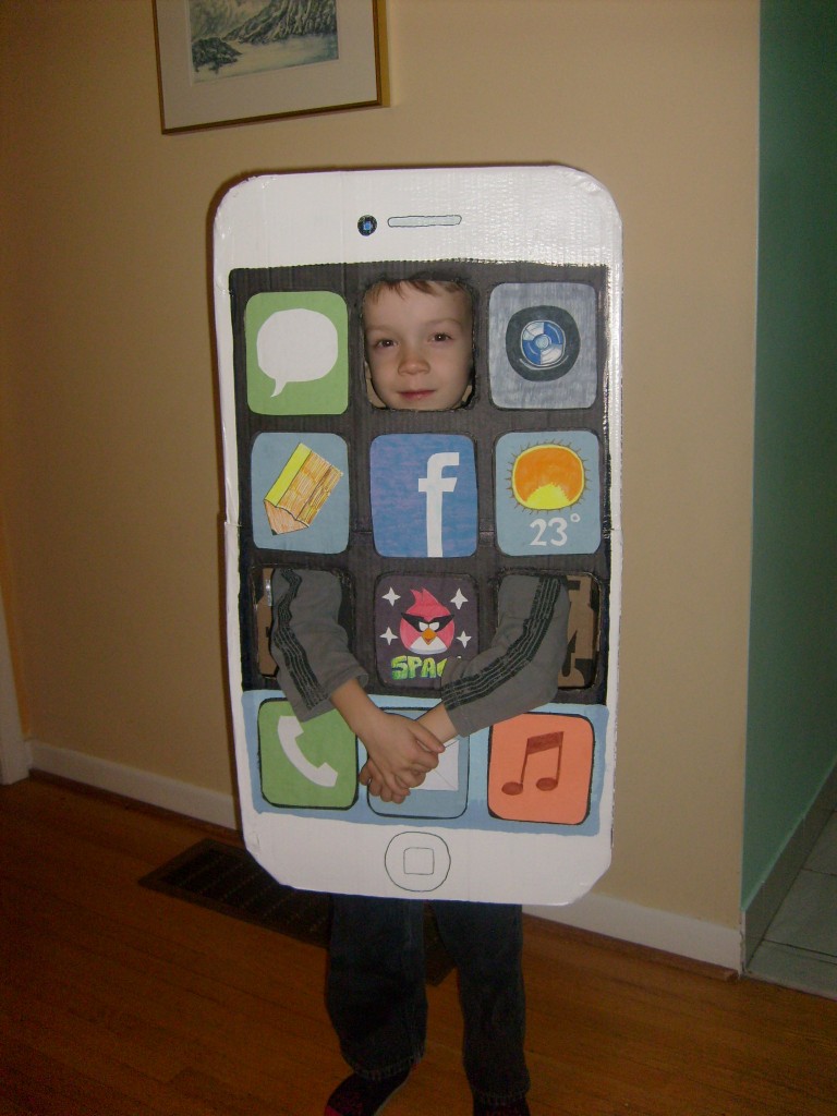 iPhone Halloween costume